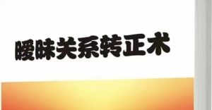 《暧昧关系转正术》pdf电子版-恋爱猫