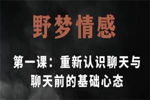 野梦情感《线上聊天法，学会如何和喜欢的人聊天》-恋爱猫